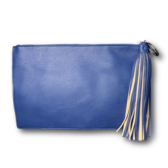 ❀ Carlos Santana Color Block Hand Bag Satchel Zipper Purse - Picture 4 of 5